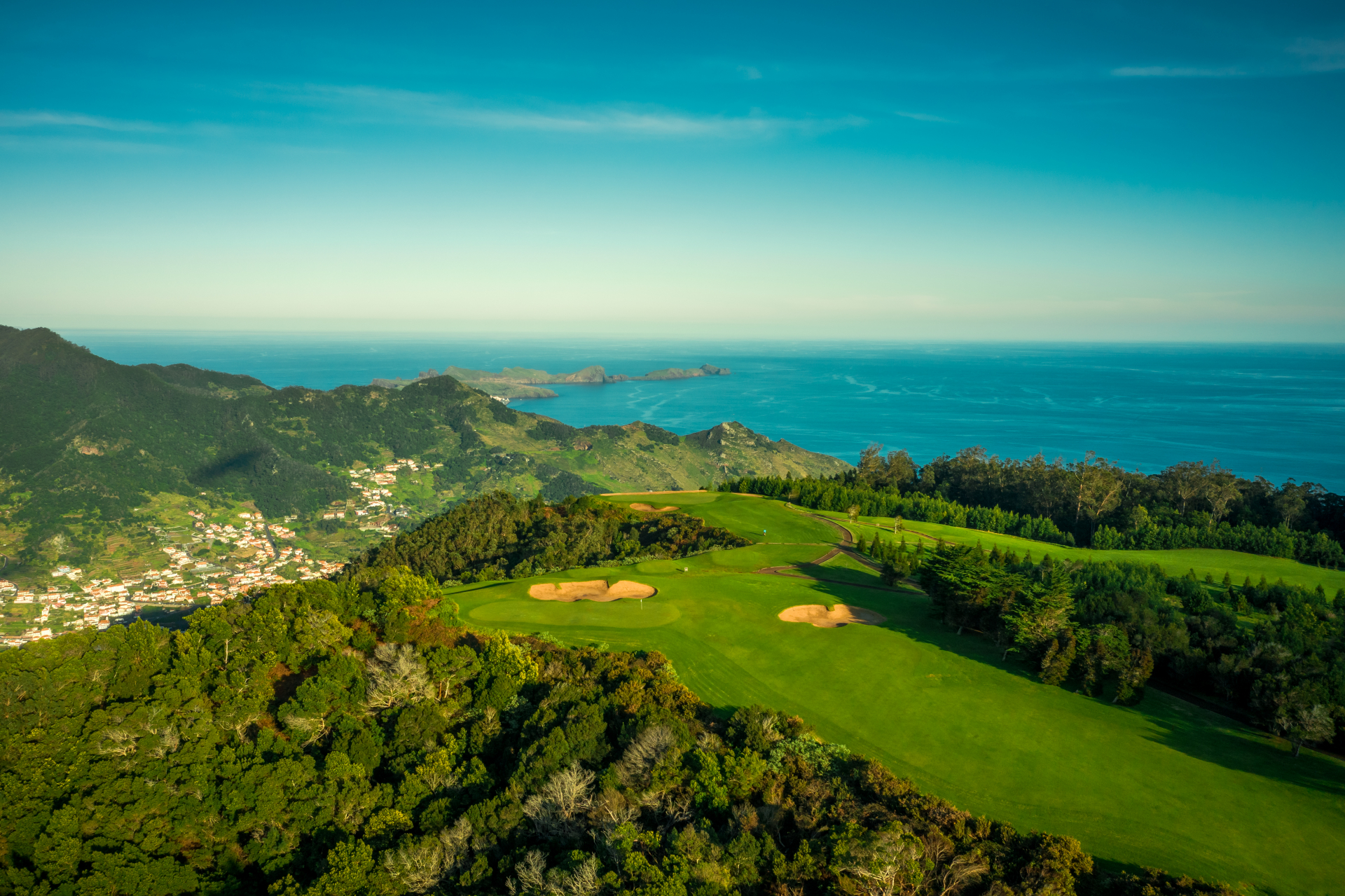 Madeira-Golfen auf der Insel des ewigen Frühlings